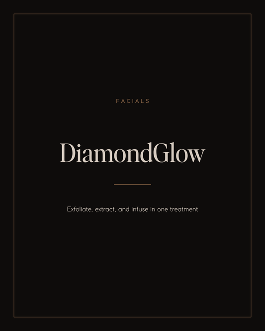 DiamondGlow facial exfoliation and serum infusion at True Medical Spa, Draper Utah