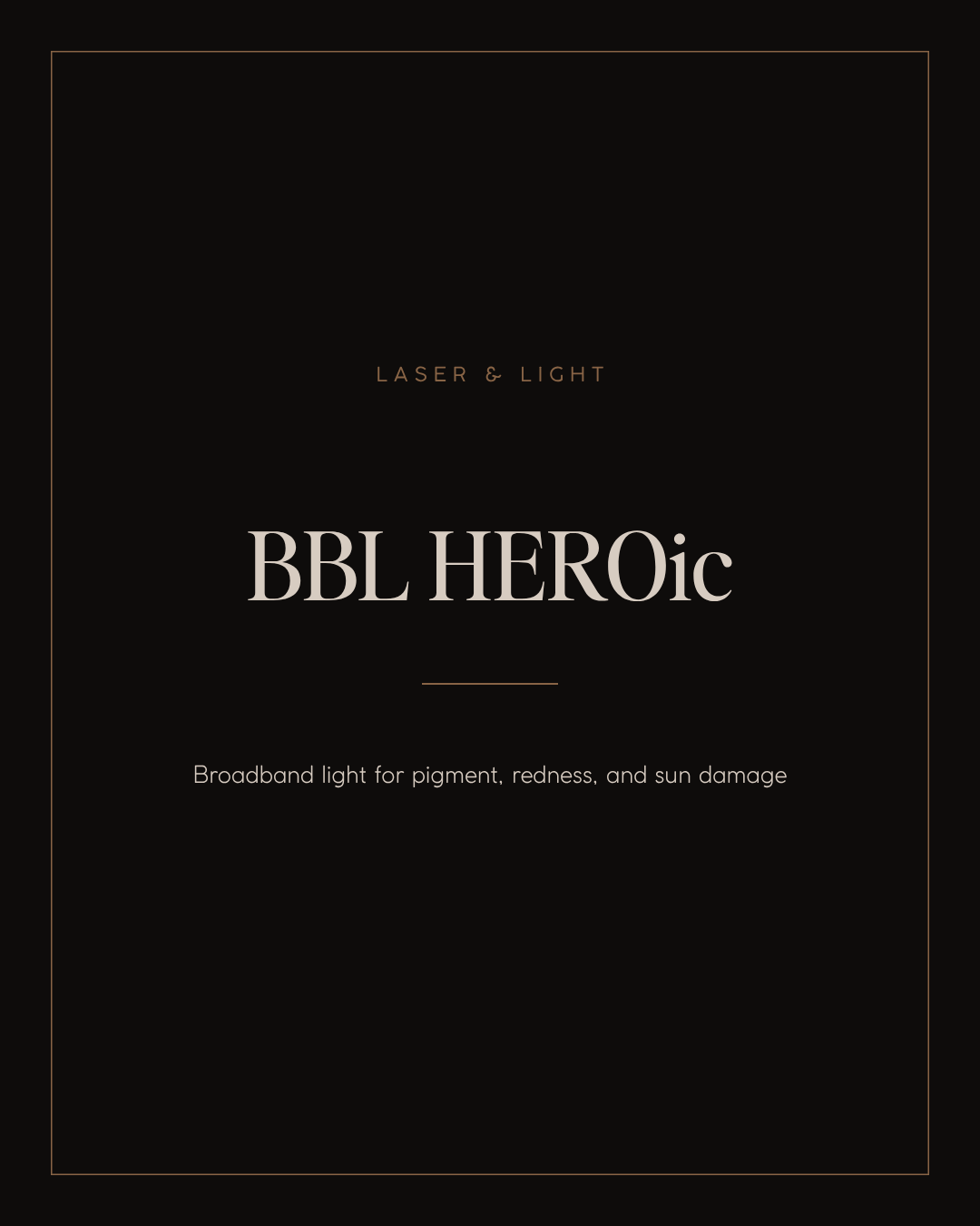 BBL HEROic broadband light skin rejuvenation at True Medical Spa, Draper Utah