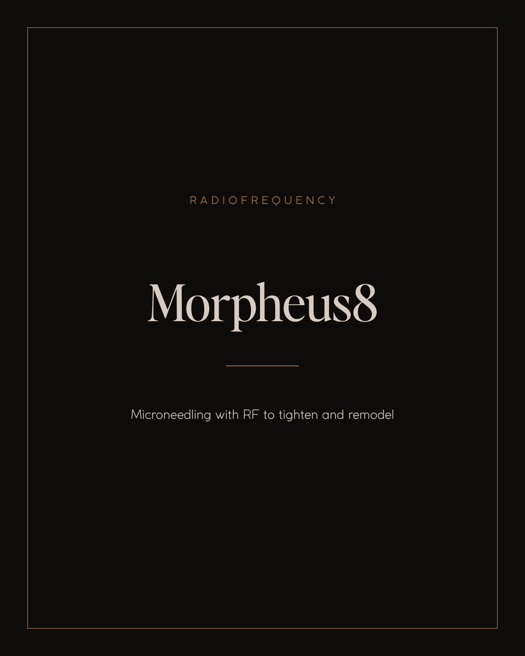 Morpheus8 RF microneedling skin tightening at True Medical Spa, Draper Utah