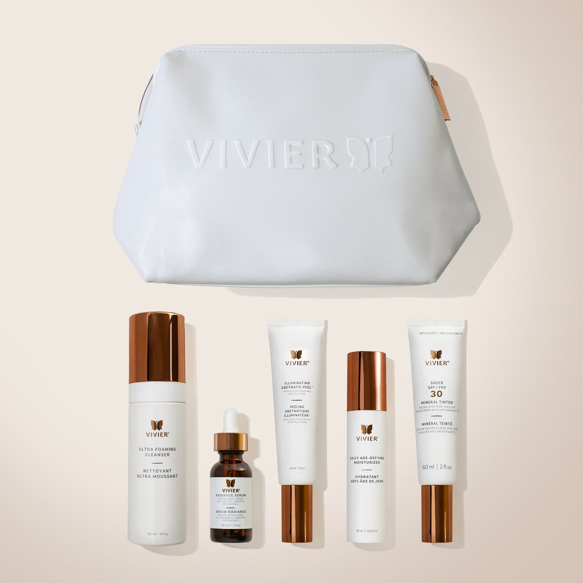 Vivier Daily Glow Program skincare regimen at True Medical Spa, Draper Utah