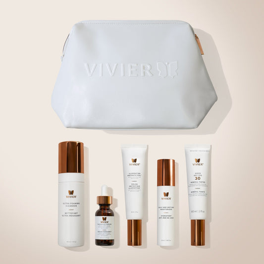 Vivier Daily Glow Program skincare regimen at True Medical Spa, Draper Utah